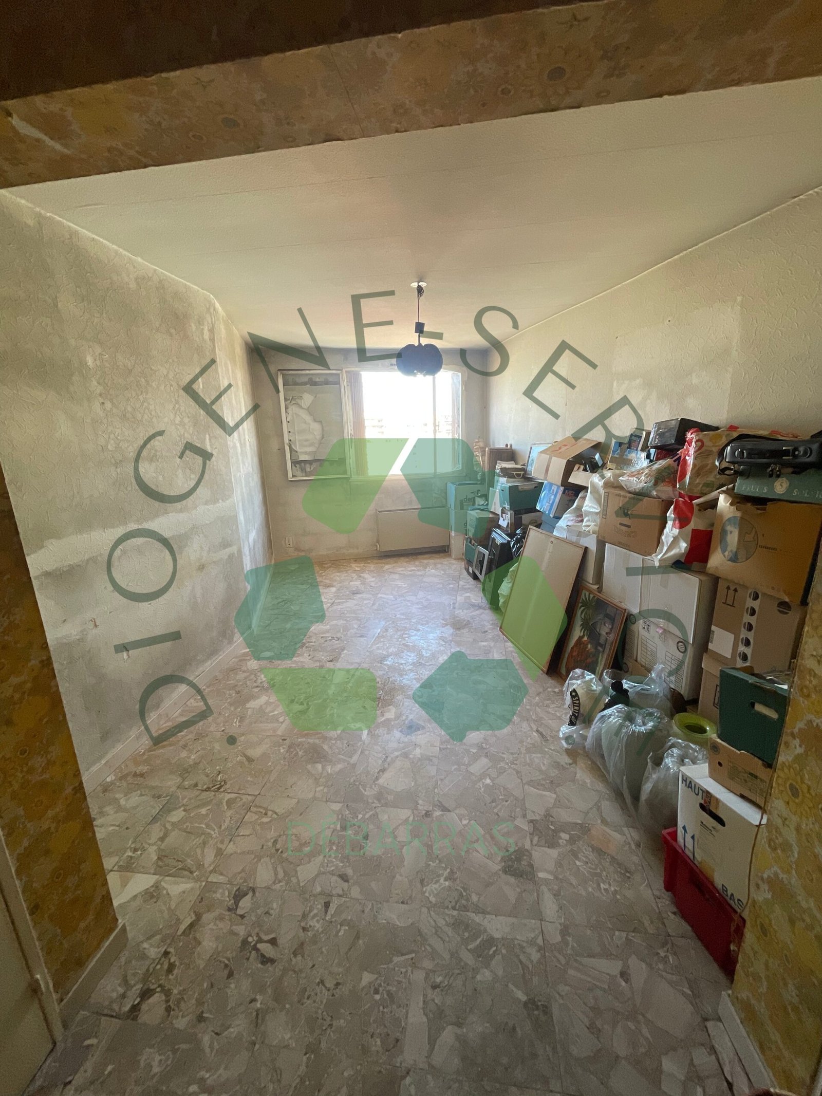 Débarras d'un appartement après